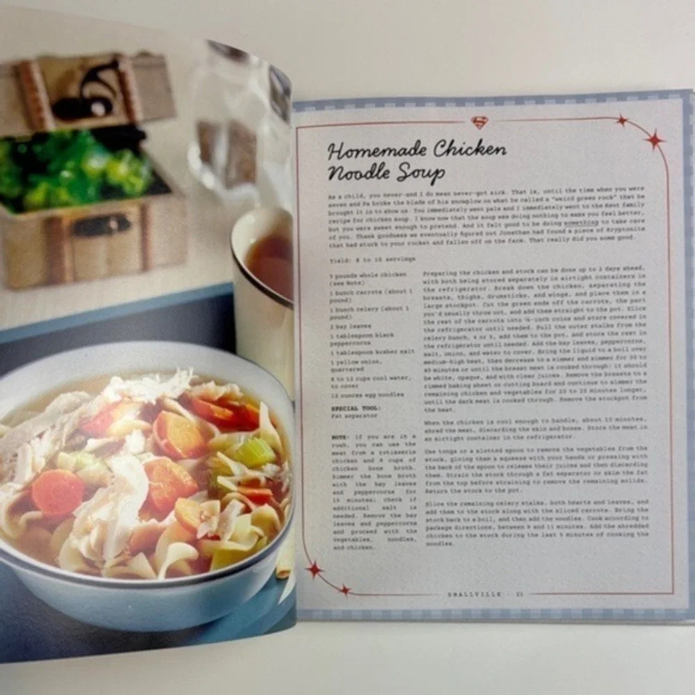 Superman Official‎ Cookbook with Blue Cover